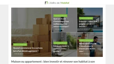 L'édito de l'Habitat